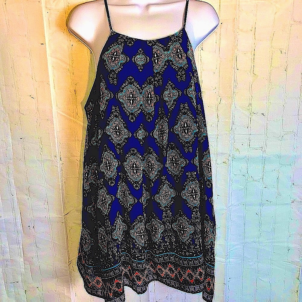Sweet Wanderer Spaghetti Straps Women’s Blouse Size Large